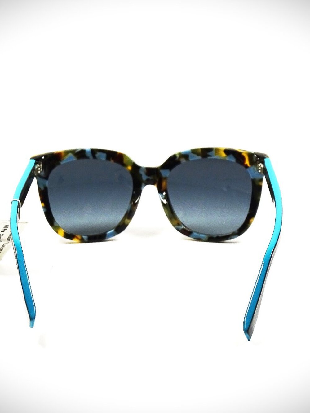 FENDI FF 0185/F/S UJAHD 54-20-140 Havana Spotted Frame Blue Lens Sunglasses - Picture 5 of 7